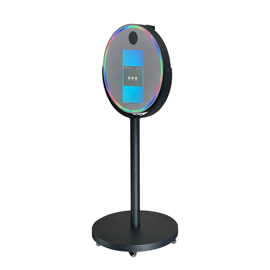 Eucens Touch Screen Round Mirror Photo Booth Selfie Photo booth Machine For Wedding