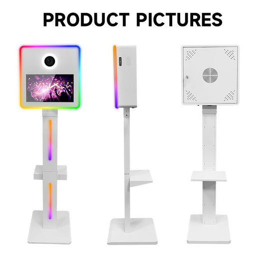Eucens DSLR Photo Booth 15.6 Inch Touch Screen Photo Booth Selfie Machine come with flight case