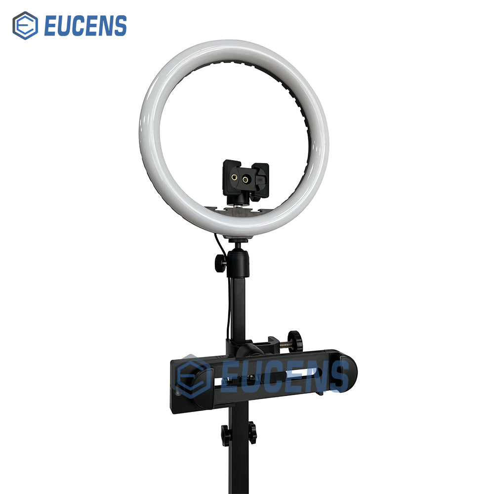 Eucens Remote Control Automatic Diamond LED Glass 360 Photo Booth For